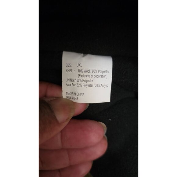 Igloos Unisex Winter Plaid Fur-Lined Trapper Hat With Ear Flaps Size L/XL - Picture 8 of 8